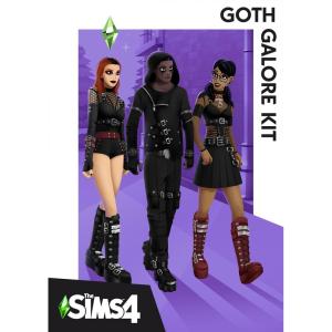 imageThe Sims 4  Goth Galore Kit  PC Online Game Code