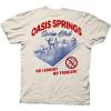 imageRipple Junction The Sims Mens Short Sleeve TShirt Oasis Springs Swim Club Front ampamp Back Graphics Gaming Officially LicensedNatural