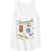 imageThe Sims Visit Strangerville Map Video Game Tank TopWhite