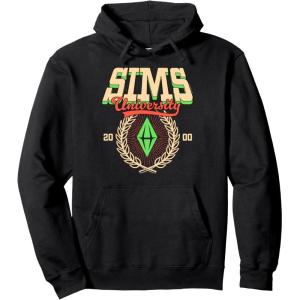 imageThe Sims Est 2000 Sims University Video Game Pullover HoodieBlack