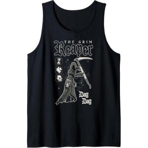 imageThe Sims Gothic Grim Reaper Goodbye Video Game Tank TopBlack
