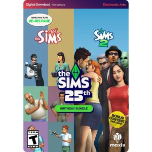 imageThe Sims 25th Birthday Bundle Standard  PC EA App Online Game Code